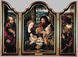 Tríptico La Sagrada Familia.