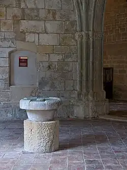 Lavabo del Monasterio de Veruela (España)