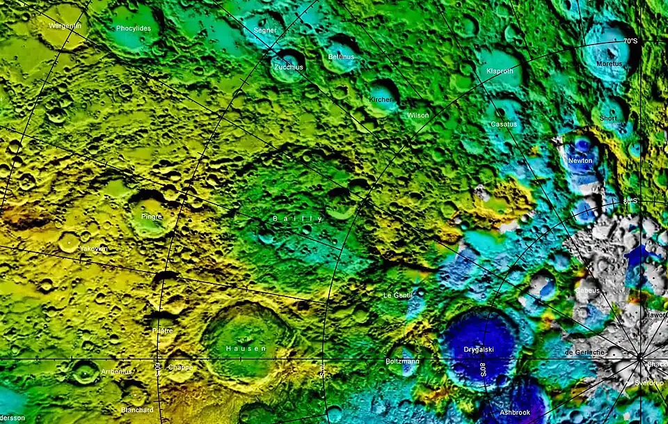 Localización de Wargentin (esquina superior izquierda de la imagen)