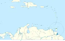 Distribución geográfica de la pava de Trinidad.