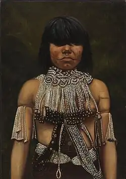 Niña Piro, óleo sobre lienzo, ca. 1890-1892