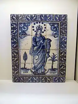 Plafón de la Inmaculada Concepción, Barcelona (1744)