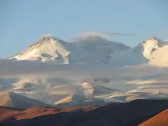 El Monte Pissis es la tercera cumbre de mayor altura de los hemisferios Sur y Occidental, con una altitud de 6795 msnm.