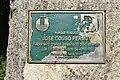 Placa en el parque José Couso en Perillo, Oleiros