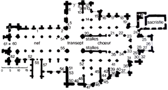 Plano de la catedrale