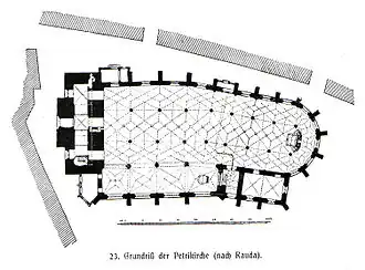 Planta de la catedral