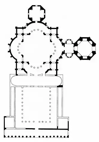 Planta original del complejo San Lorenzo