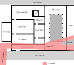 Termas de Cartago Nova.
