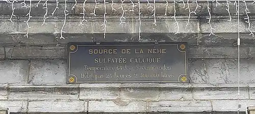 Placa de la Fontaine Chaude (Dax)