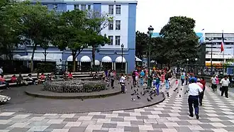 Plaza Juan Mora Fernández.