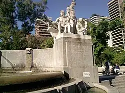 Plaza Alemania, detalle