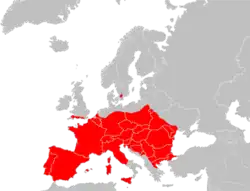 Distribución de Plecotus austriacus.