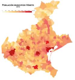 Población por municipio (2019)