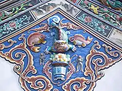 Relieve en Poh San Teng, al sur de Bukit Cina (la colina de China) en Malaca