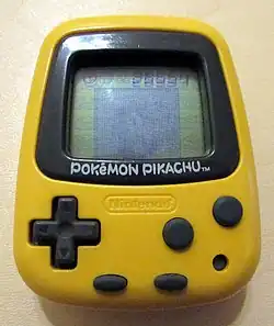 Pokémon Pikachu, también conocido como Pocket Pikachu.