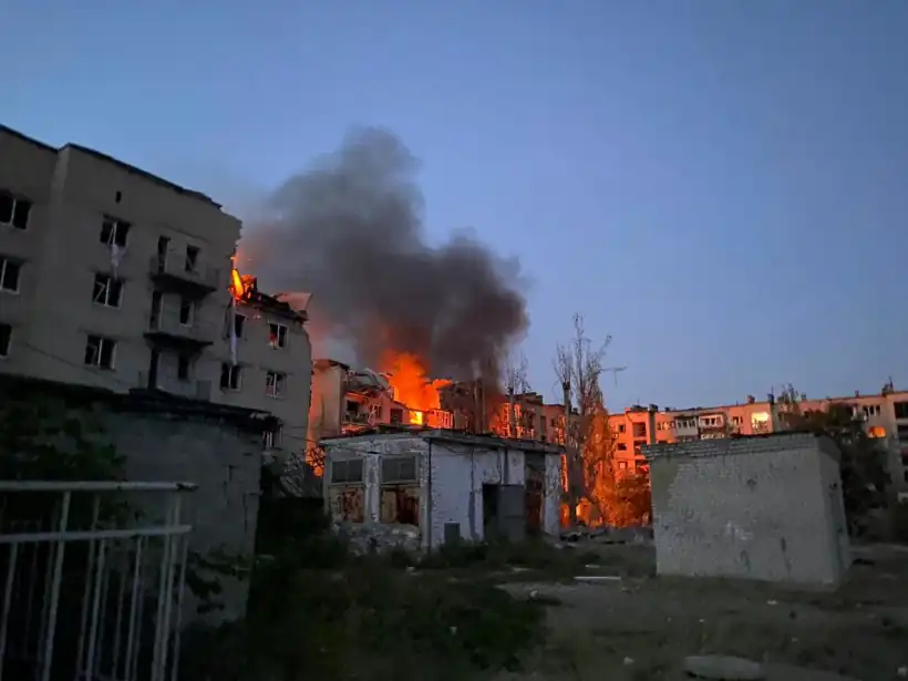 Donetsk shelling