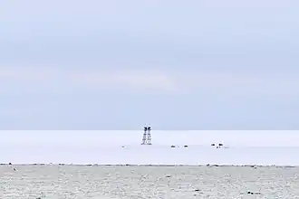 Estación polar rusa abandonada Izluchina (costa noreste de la isla Komsomolets; 81°N, 96°33’E).