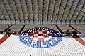 Escudo del Hajduk en tribuna este