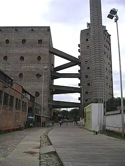 Edificios de los pabellones deportivos