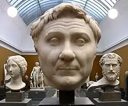 Sala de estatuas romanas. Pompeyo