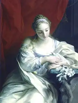 Pureza de corazón, de Pompeo Batoni, 1752.