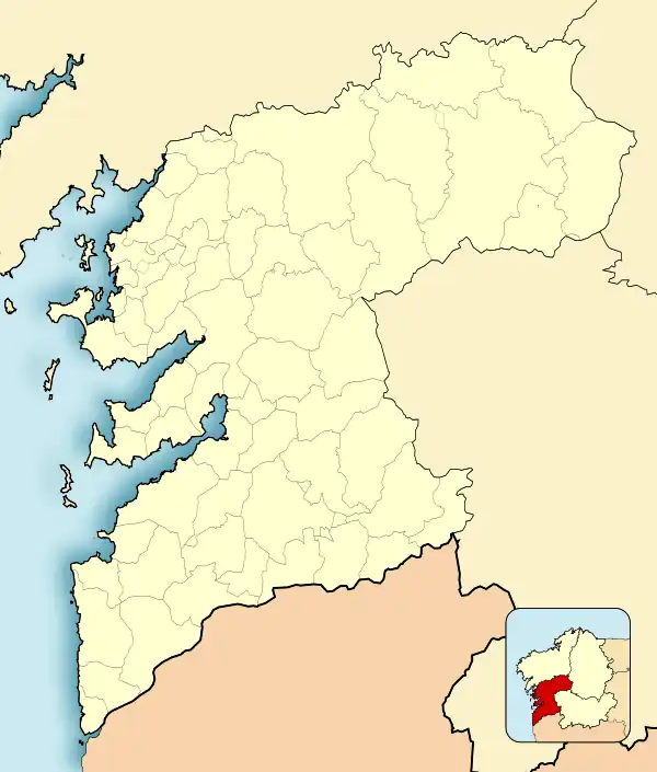 Villagarcía de Arosa ubicada en Provincia de Pontevedra