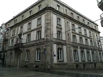 Edificio del Banco de España en el número 28