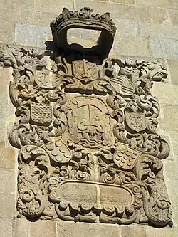 Escudo de armas del Pazo de Gago y Montenegro