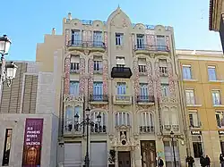 Edificio art noveau en Valencia