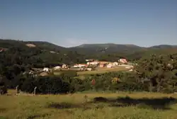 Vista general de Portobravo y su contorno.