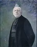 Retrato del abate Mugnier. Pintado por Élisabeth de Caraman-Chimay, condesa Greffulhe en 1921.