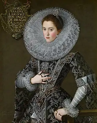 Doña Ana de Velasco y Girón, de Juan Pantoja de la Cruz (1603), colección Alicia Koplowitz