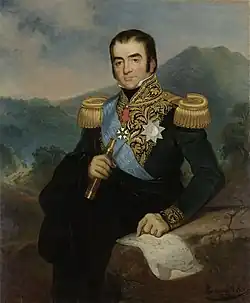 Retrato de Herman Willem Daendels (1838).