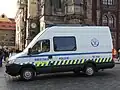 Furgón de la Městská policie de Praga.