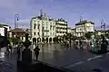 La plaza en 2000