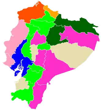 Elecciones seccionales de Ecuador de 2009