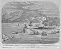Bombardeos de los fuertes de la bahía de Turana por la división del Contra-Almirante Rigault de Genouilly el el vapor español El Cano el 1º de Septiembre de 1858