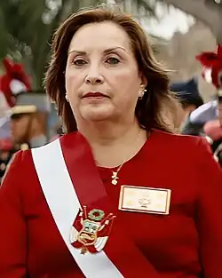 Dina Boluarte, presidenta de la República del Perú, 2022-presente