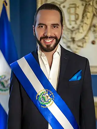 Nayib Bukele, presidente de la República de El Salvador, 2019-presente