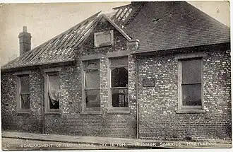 Daños en las escuelas Prissick.