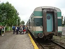 Formación detenida en la estación en 2008