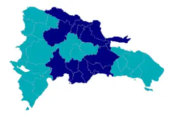 Provincias de República Dominicana por IDH