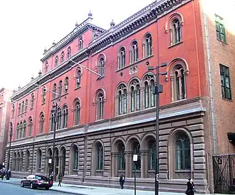 La antigua Astor Library, ahora el Public Theatre (1849-1881)