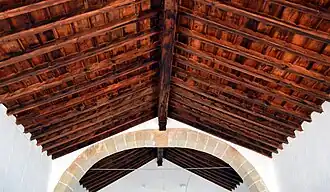 Ermita de San Roque en Puebla de San Miguel, 2019.