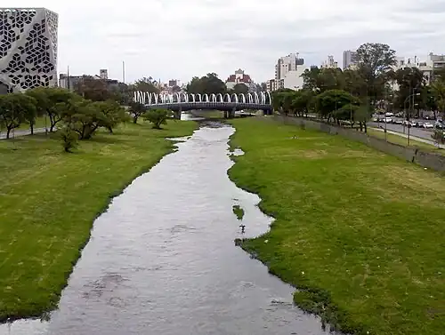 Imagen del puente Bicentenario.