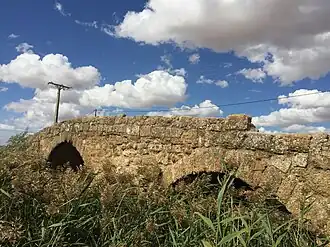 Detalle del puente, año 2021.