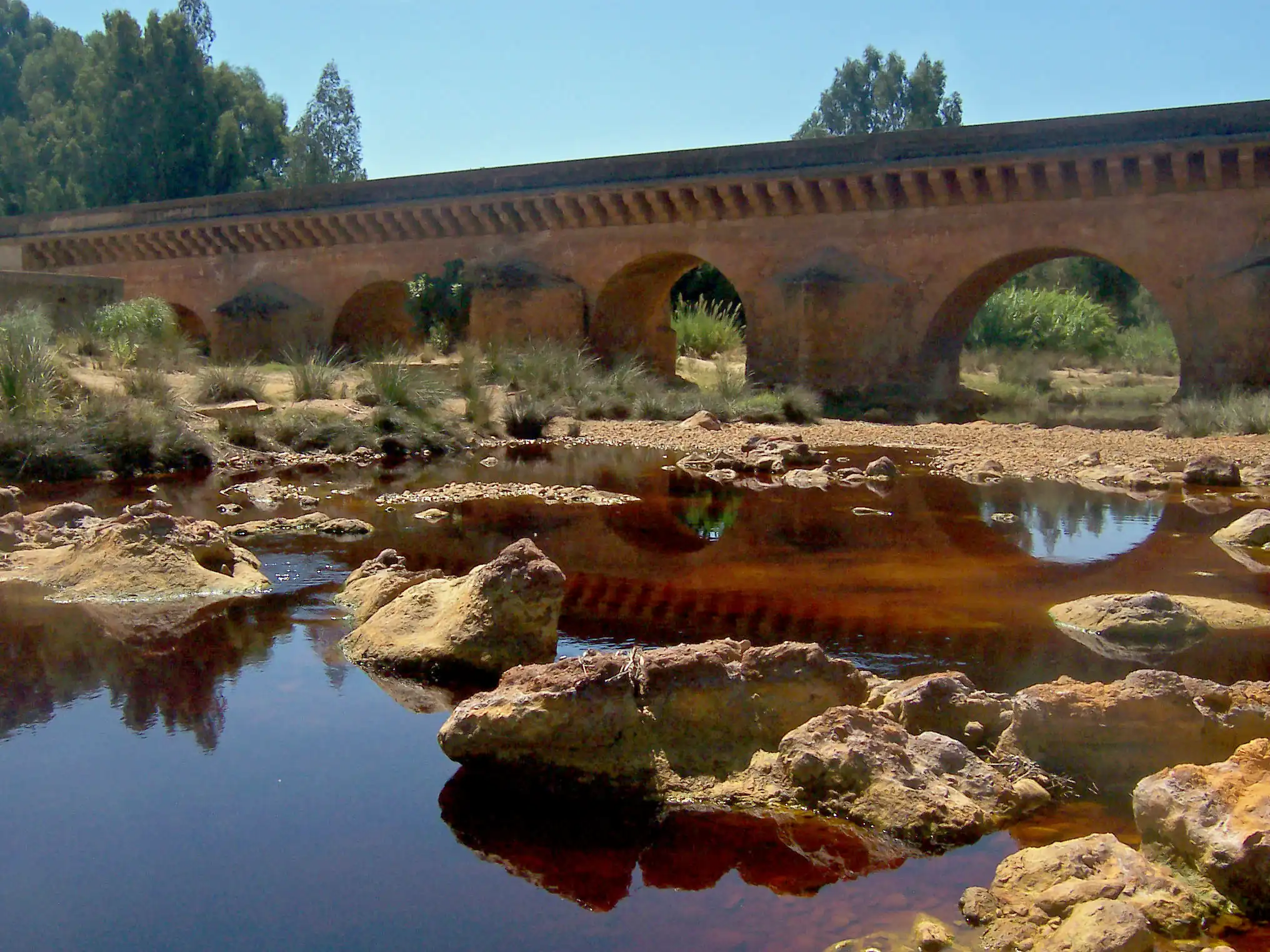 Puente romano en Niebla