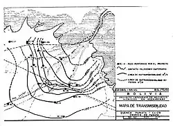 Fig. P4. La permeabilidad y la transmissividad del acuífero se disminuyen hacia el bordo del cono aluvial