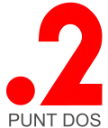 Último logo de Punt 2 antes de ser Nou 2.