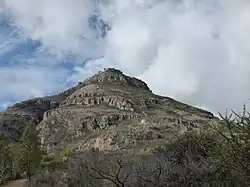 El "Picacho" del Cerro del Muerto.